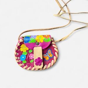 Colorful Floral Crossbody Bag